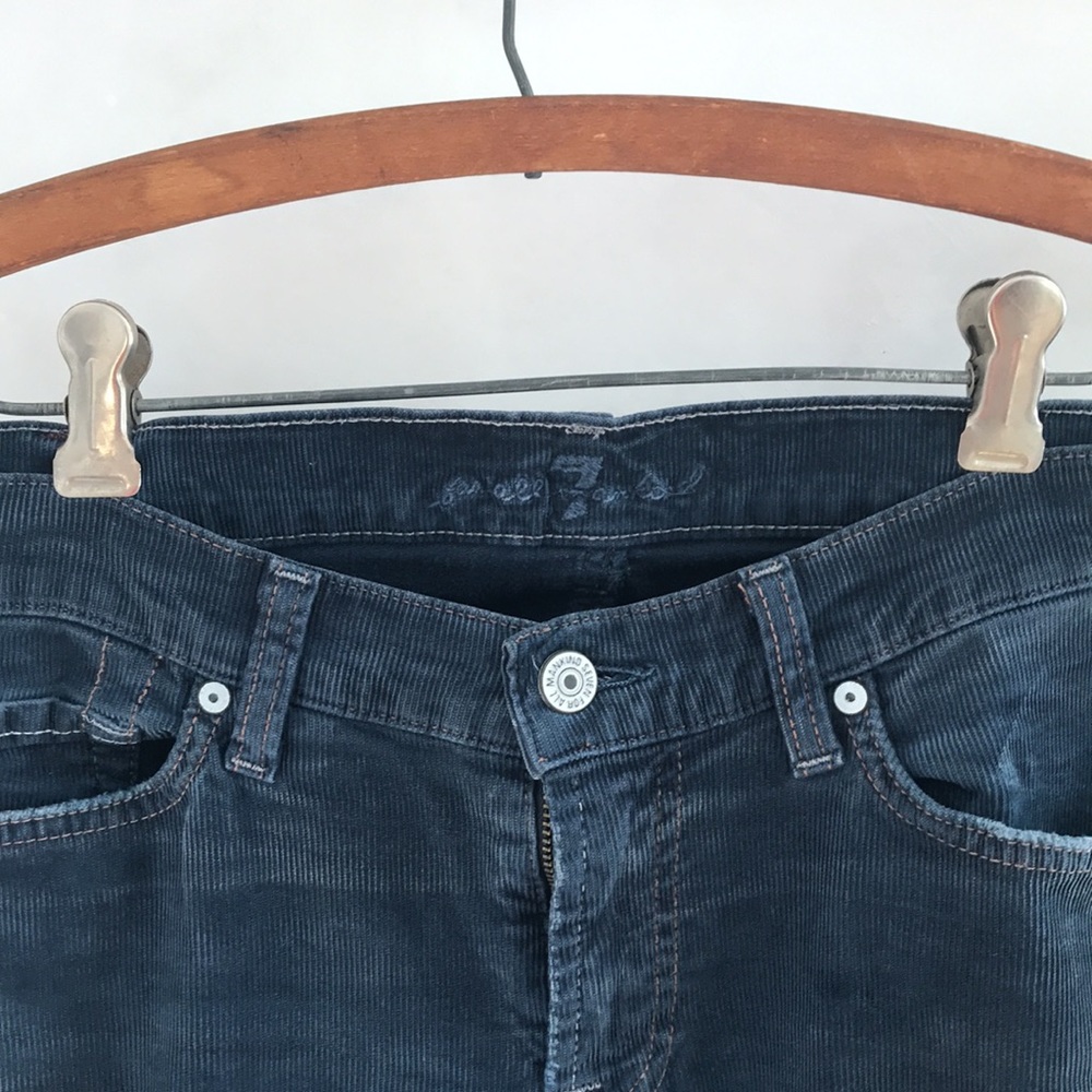 7 For All Mankind Navy Cords
